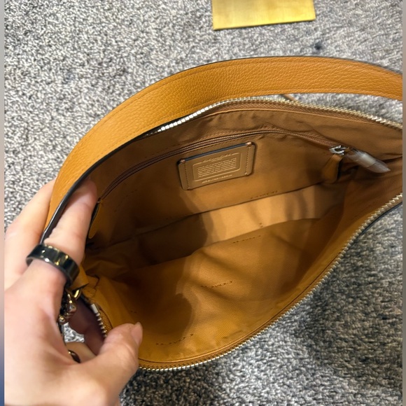 Coach Saddle Bag in Saddle Brown - Picture 8 of 11